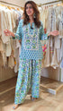 Blue Green Farshi Set